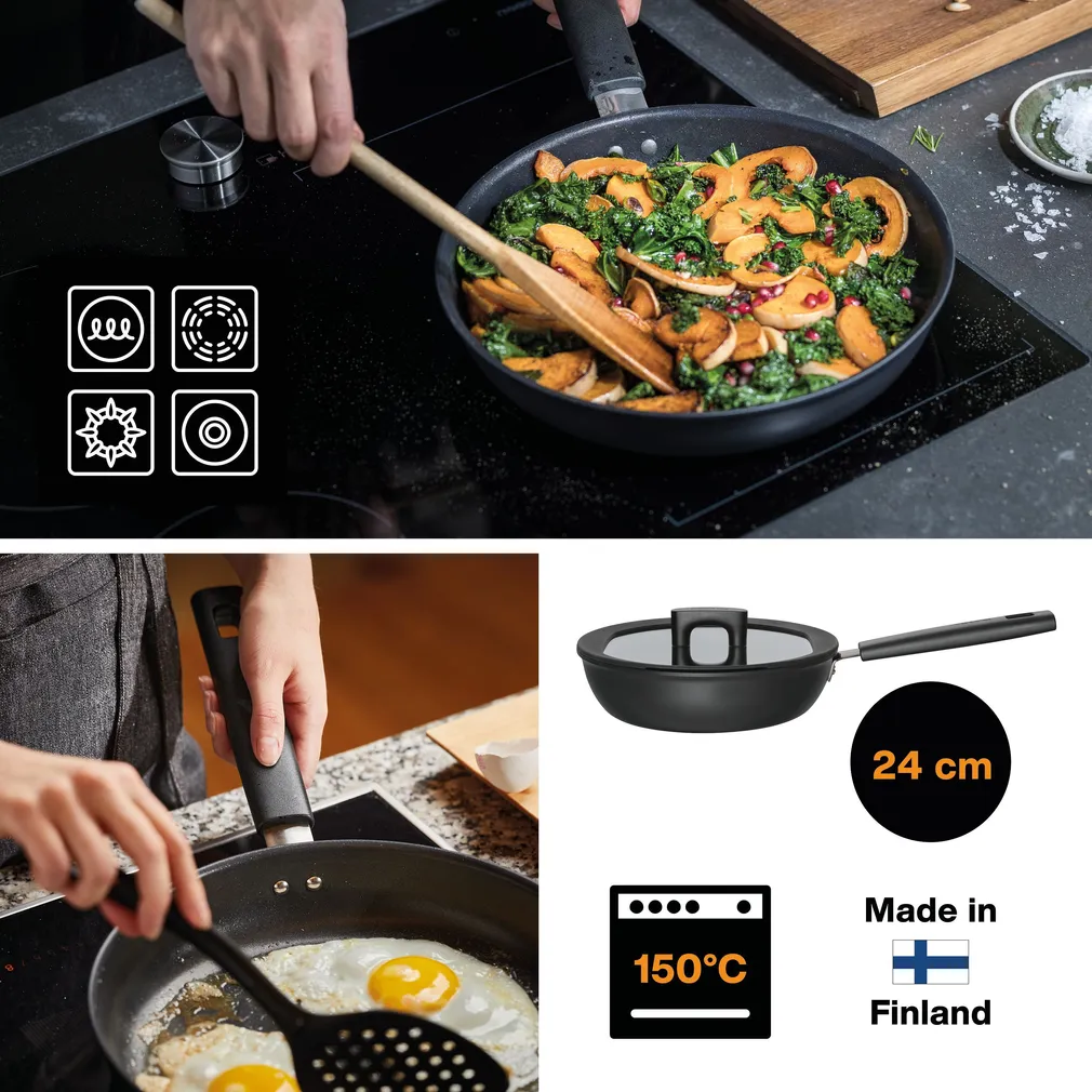 HAUDEPANN FISKARS HARD FACE 24CM