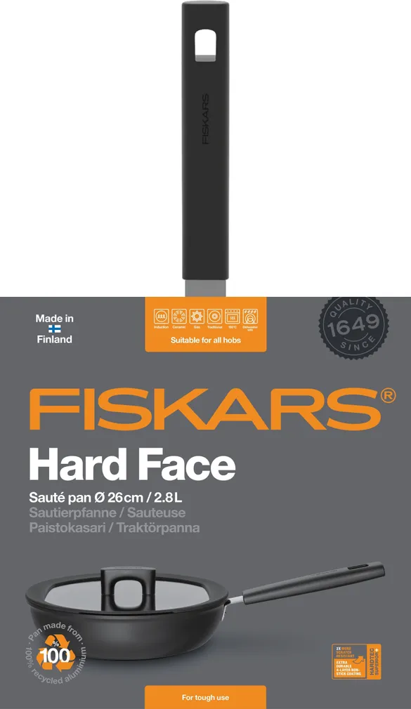 HAUDEPANN FISKARS HARD FACE 26CM