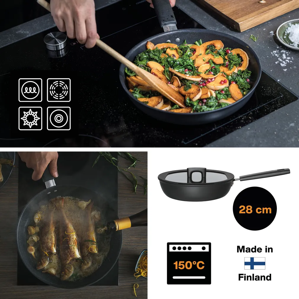 HAUDEPANN FISKARS HARD FACE 28CM