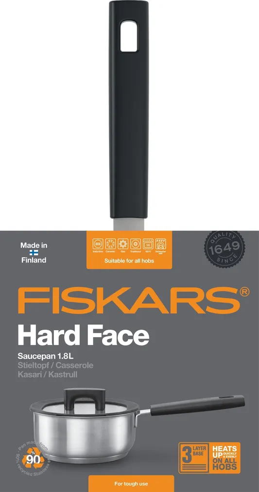 KASTMEPOTT TERAS FISKARS HARD FACE 1,8L