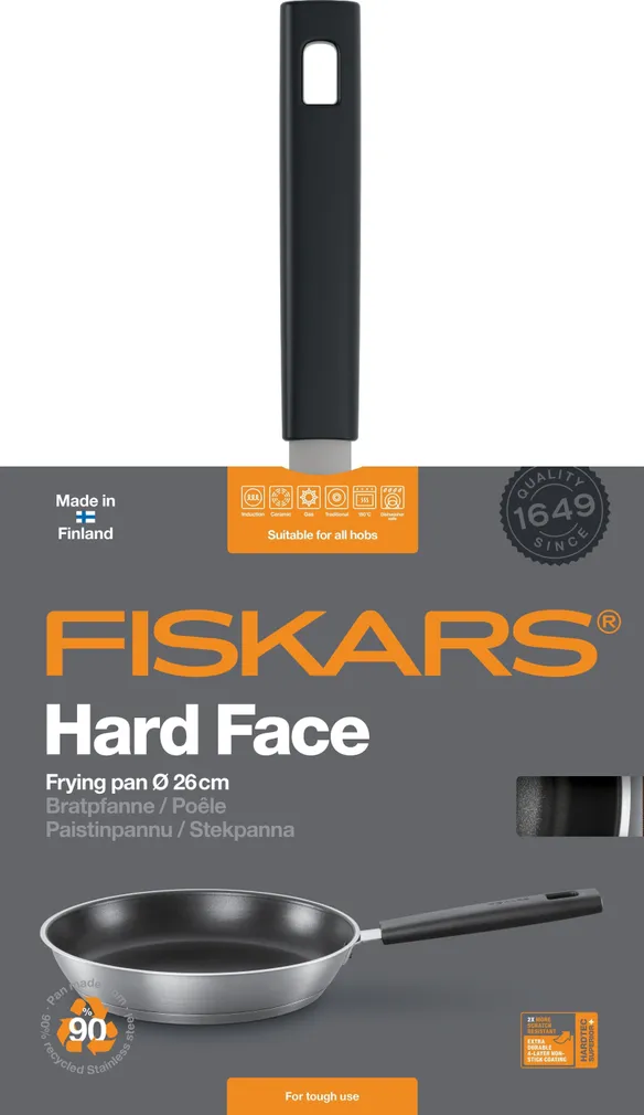 PANN TERAS FISKARS HARD FACE 26CM