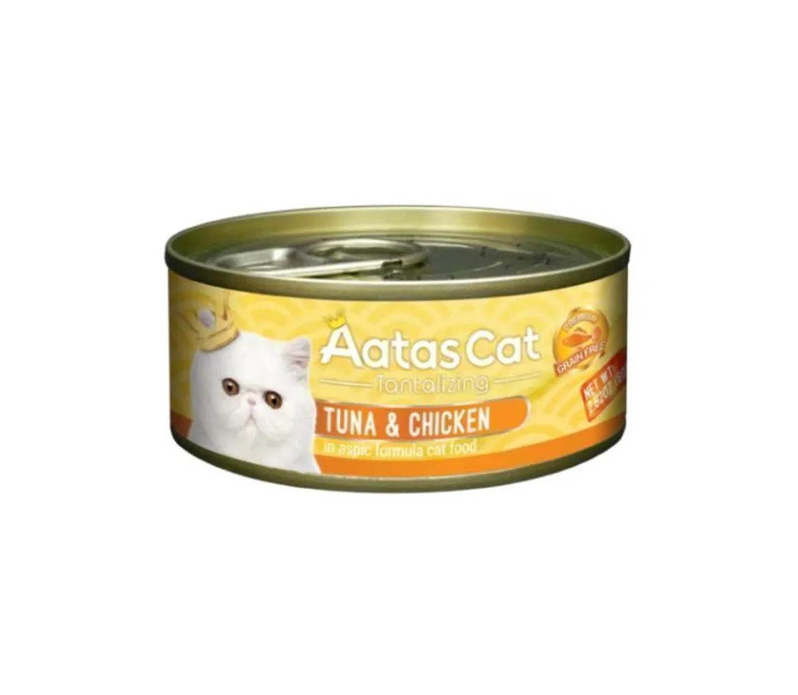 KASSIKONSERV AATAS CAT TUUNIKALA/KANA 80G