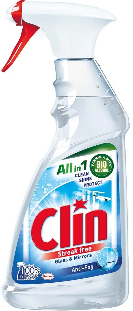 KLAASIPUHASTUSVAHEND CLIN WINDOWS ANTIFOG 500ML
