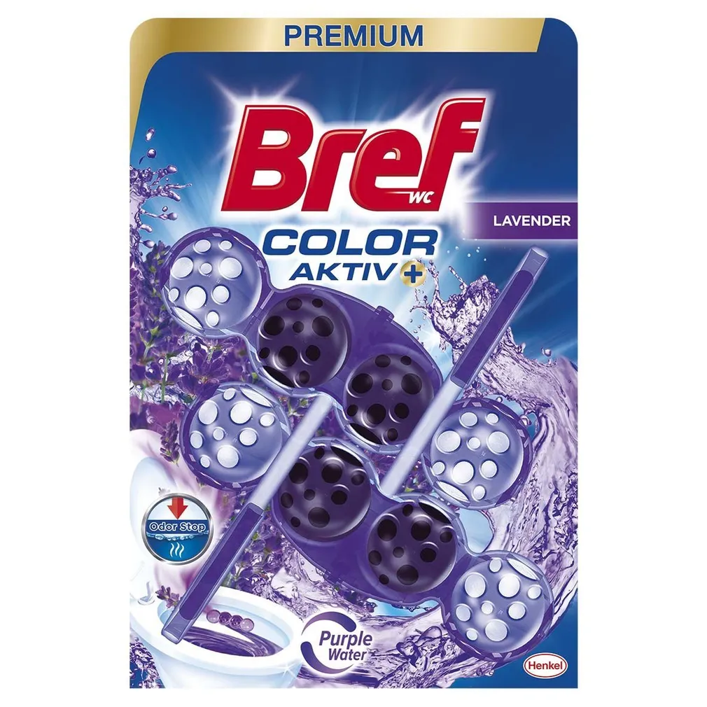 WC VÄRSKENDAJA BREF PURPLE AKTIV LAVANDER 2X50G