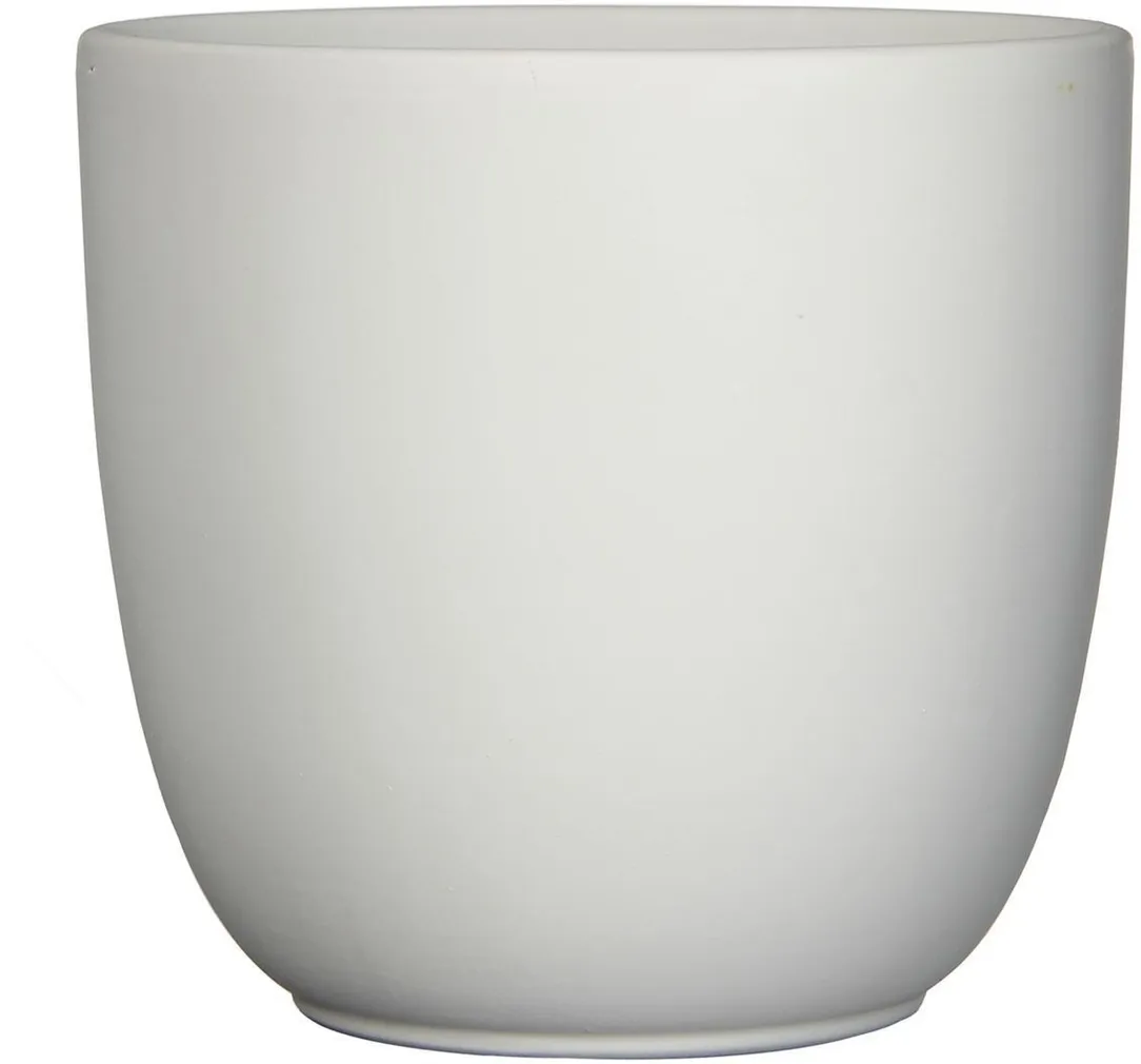 ÜMBRISPOTT MICA TUSCA MATT VALGE 28,5X31CM