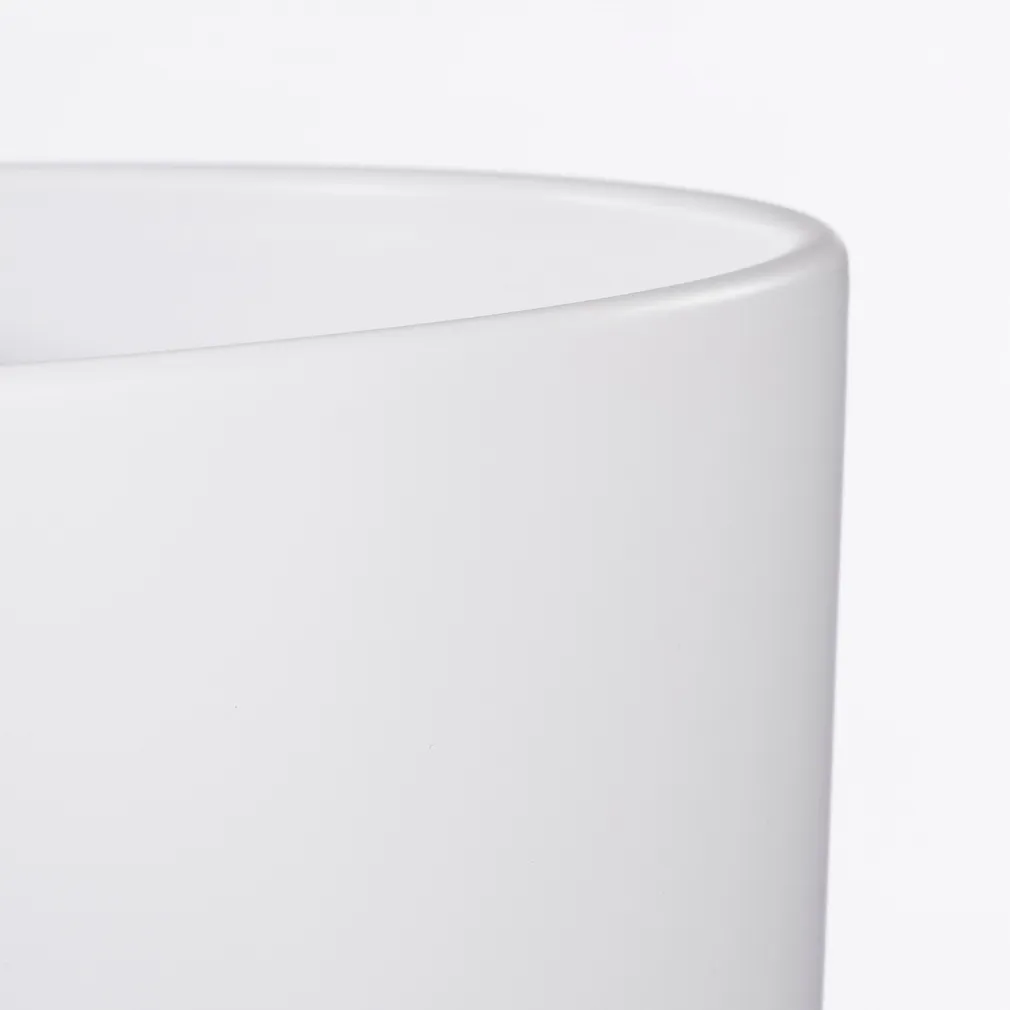 ÜMBRISPOTT MICA TUSCA MATT VALGE 28,5X31CM