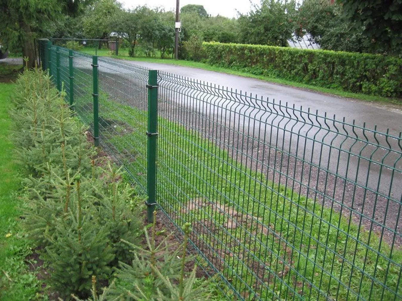 AIA KEEVISPANEEL 3D 50X180/3,2MM 1,73X2,5M RAL6005