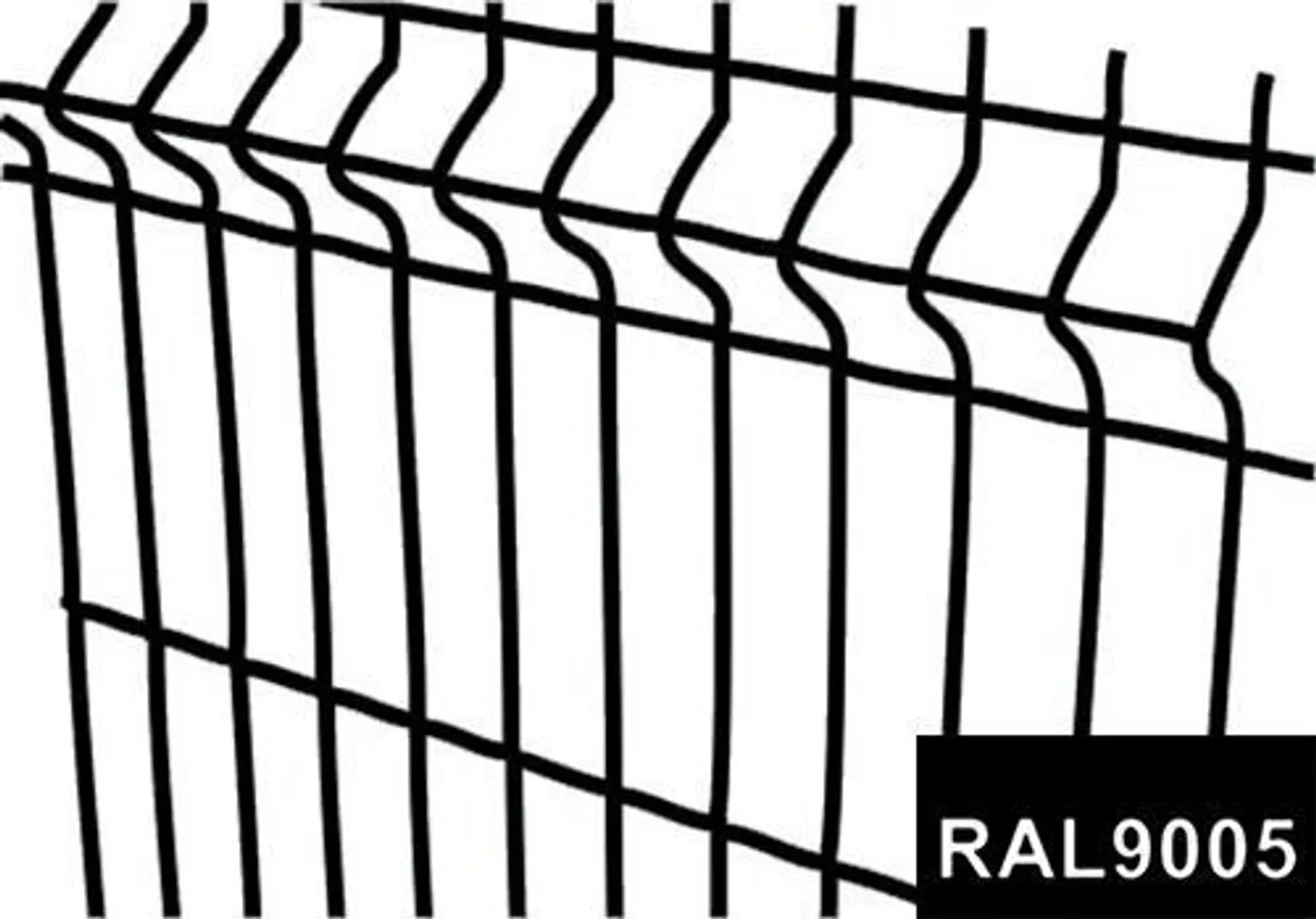 AIA KEEVISPANEEL 3D 50X200/5MM 1,23X2,5M RAL9005