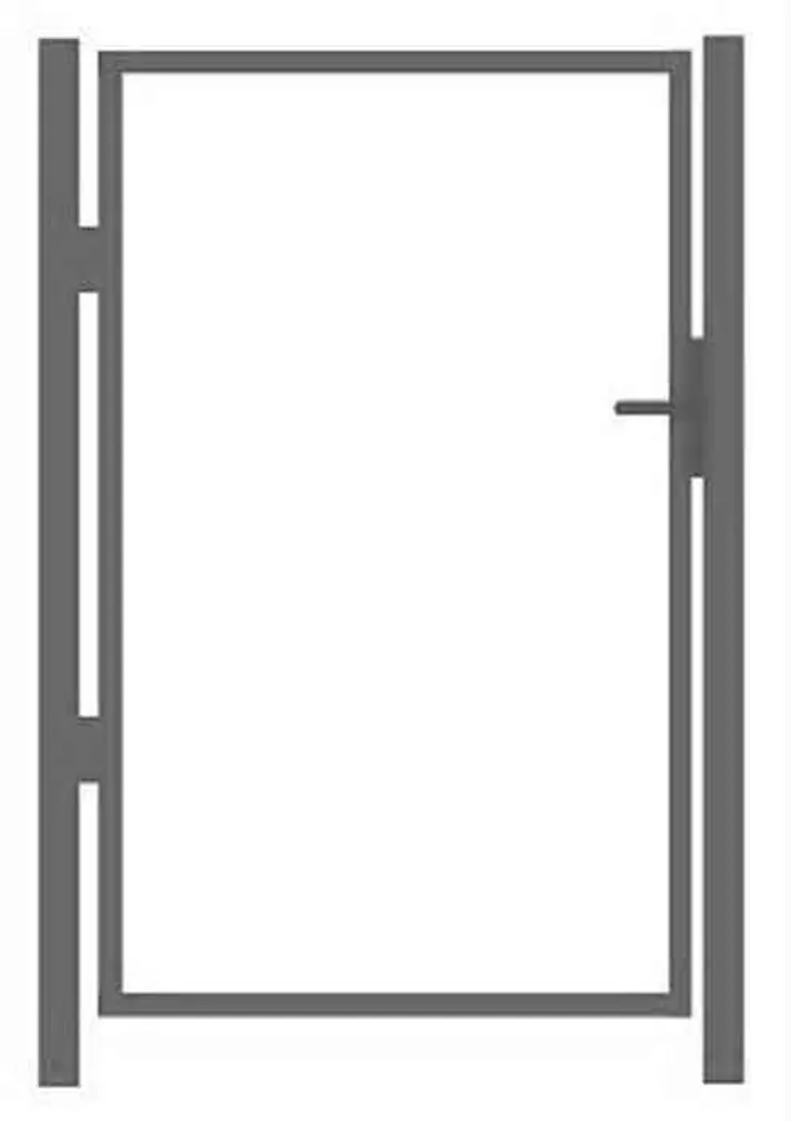 JALGVÄRAVA RAAM 1000X1000MM KUUMTSINK
