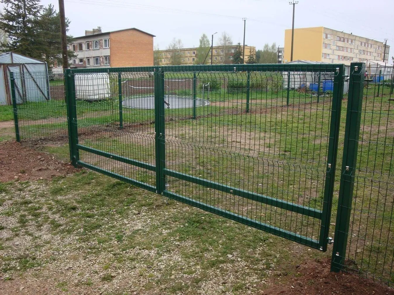 AUTOVÄRAVA RAAM 2000X4000MM RAL6005 ZN