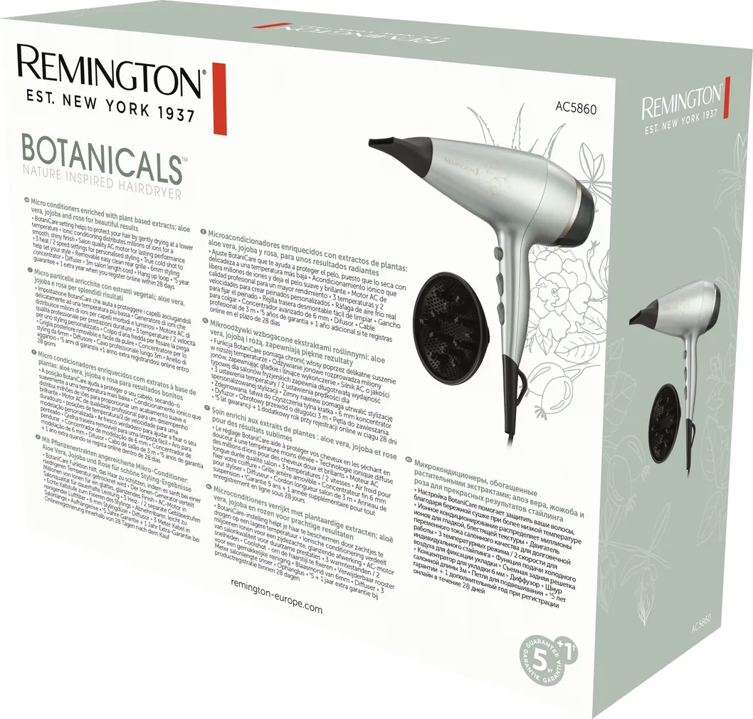 FÖÖN REMINGTON AC5860 T51 BOTANICALS
