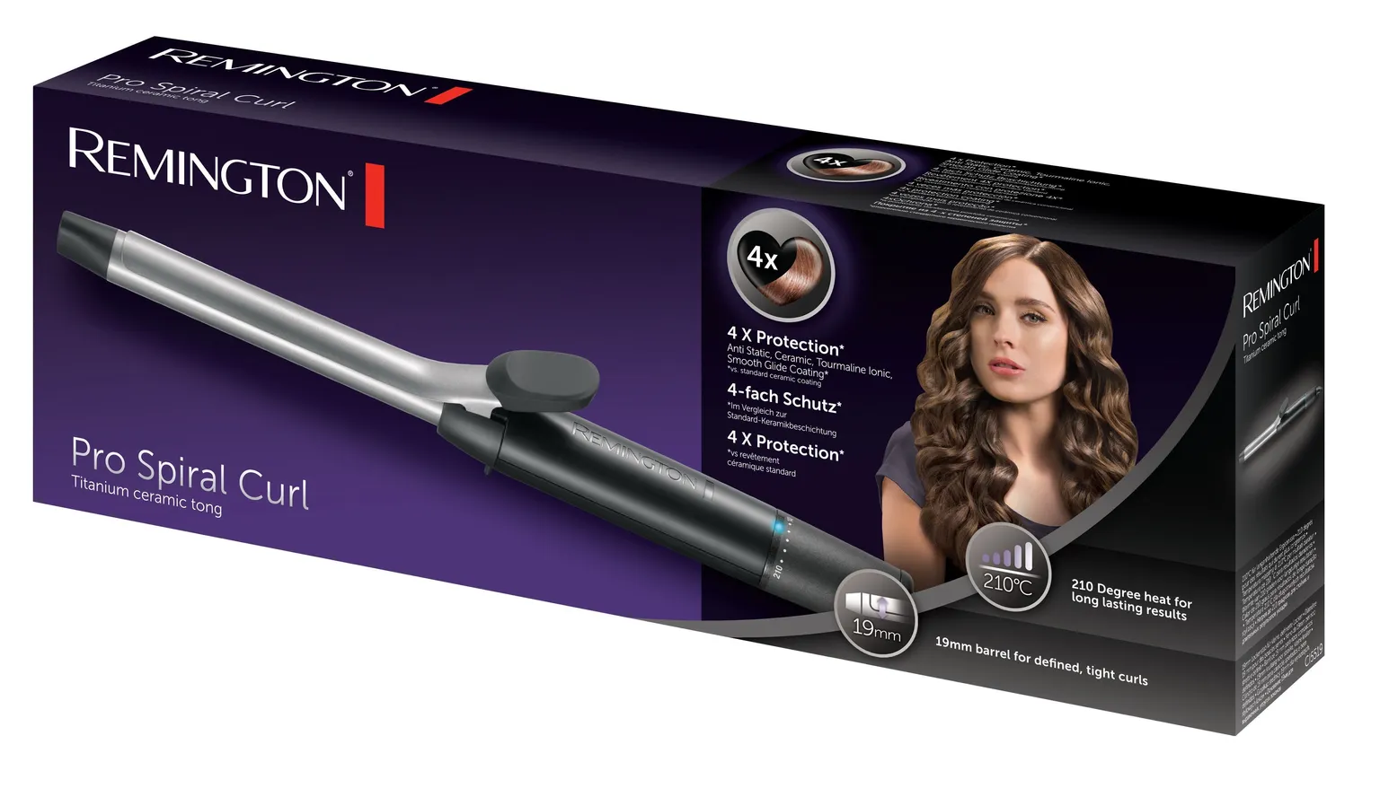 LOKITANGID REMINGTON CI5519 E51 PRO TIGHT CURL 19MM