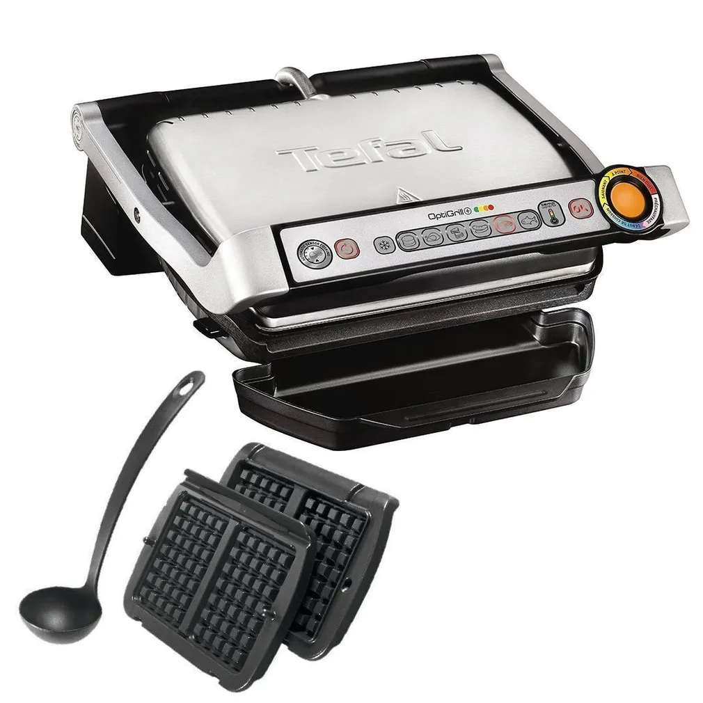 LAUAGRILL TEFAL OPTIGRILL+ KOOS VAHVLIPLAATIDEGA