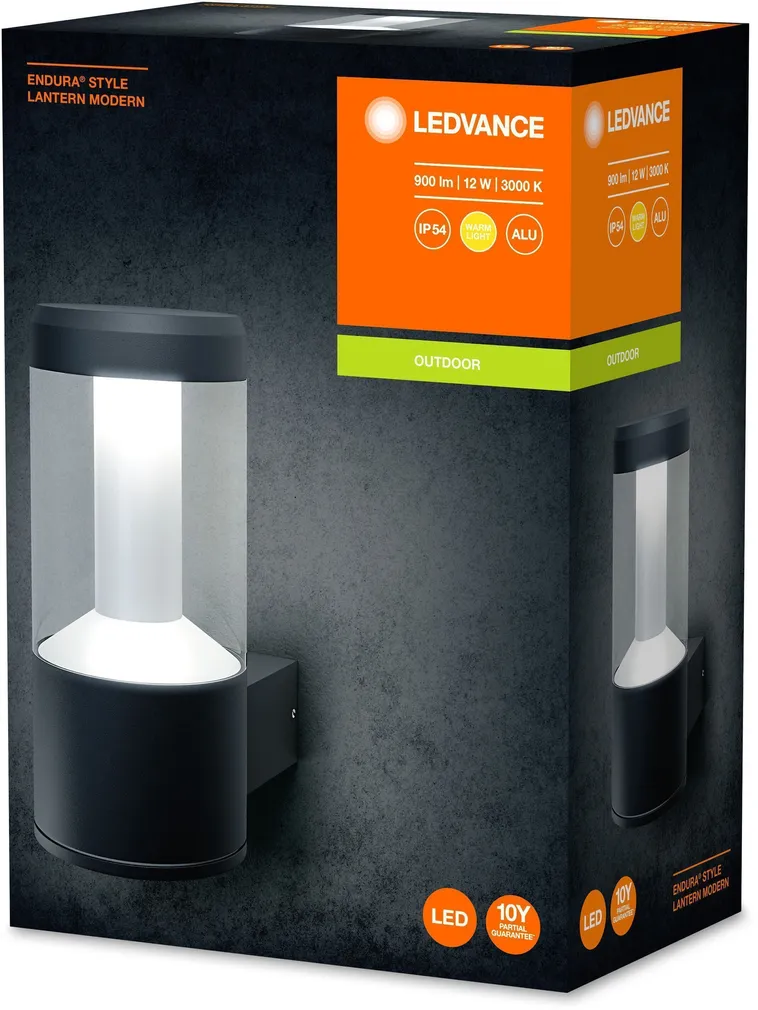 VÄLISVALGUSTI POST LEDVANCE MODERN 12W