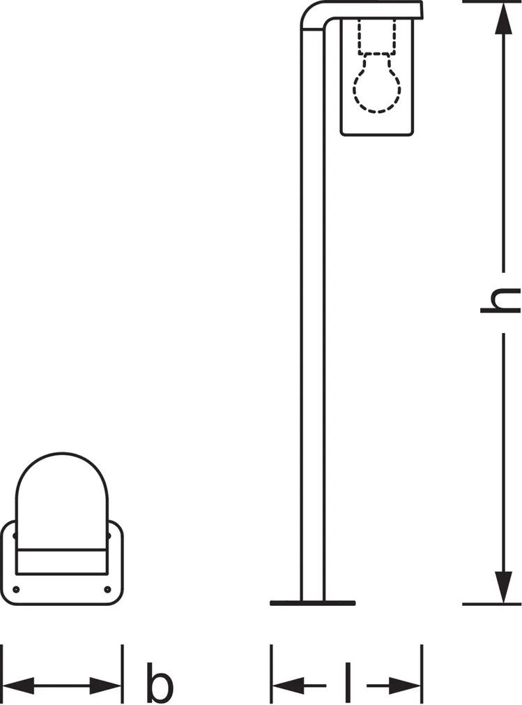 POSTVALGUSTI LEDVANCE CLEAR 80CM E27