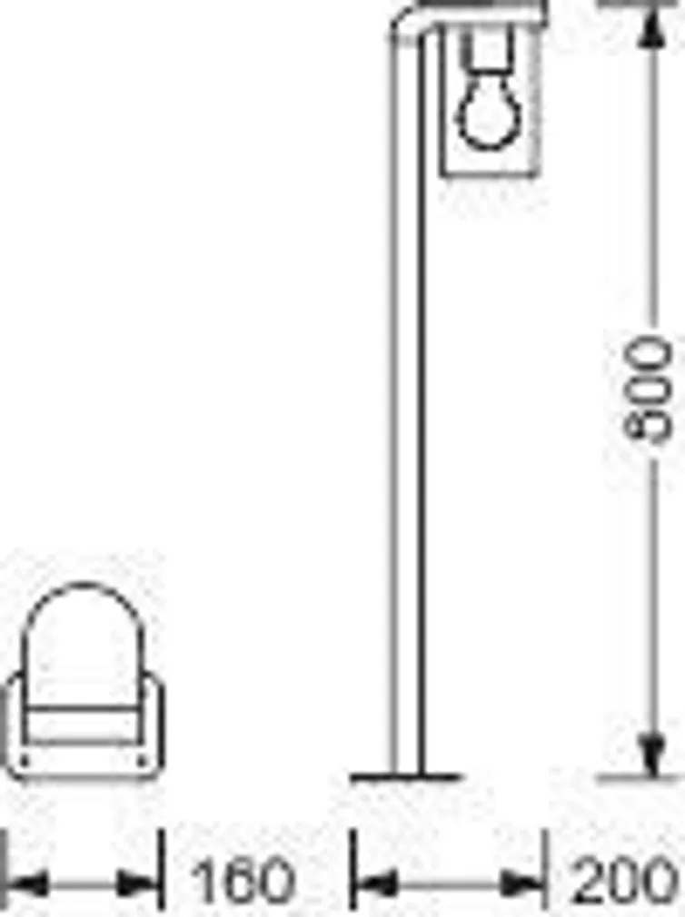 POSTVALGUSTI LEDVANCE CLEAR 80CM E27