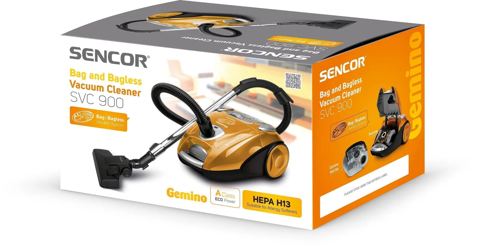 TOLMUIMEJA SENCOR SVC 900-EUE3 700W