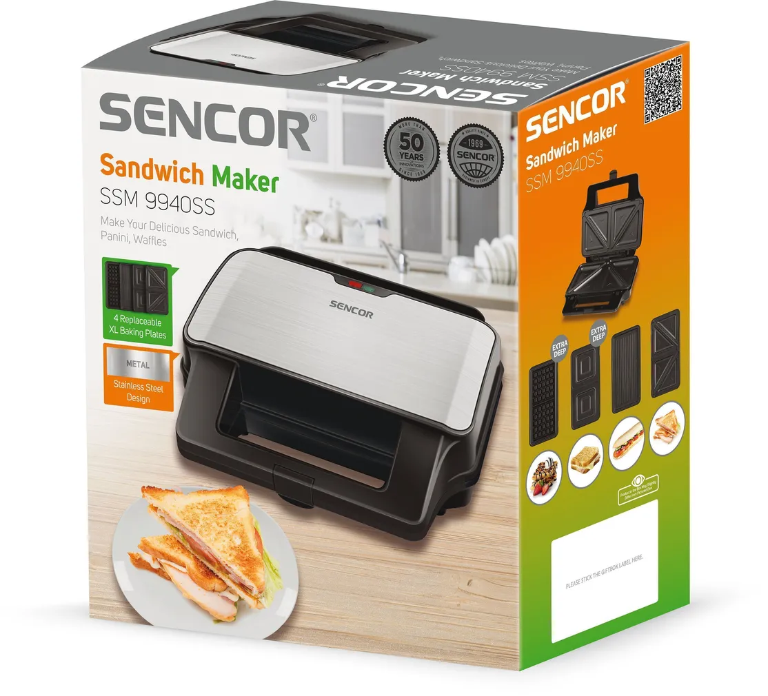 VÕILEIVAGRILL SENCOR SSM 9940SS 900W