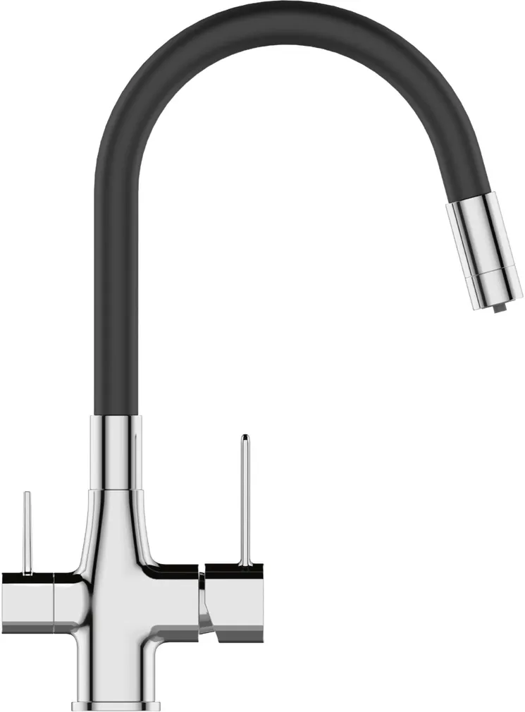 KÖÖGISEGISTI INVENA MAGIC FILTRISÜSTEEMIGA MUST/KROOM