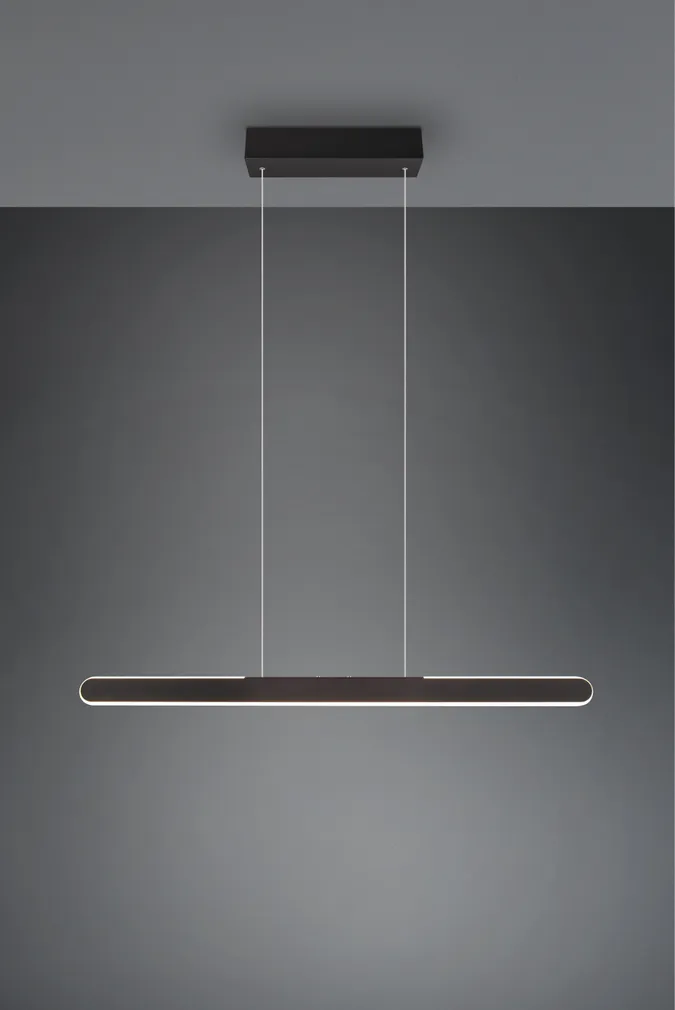 LAELAMP TRIO HELIOS LED 28W 3300LM 100CM MATT MUST