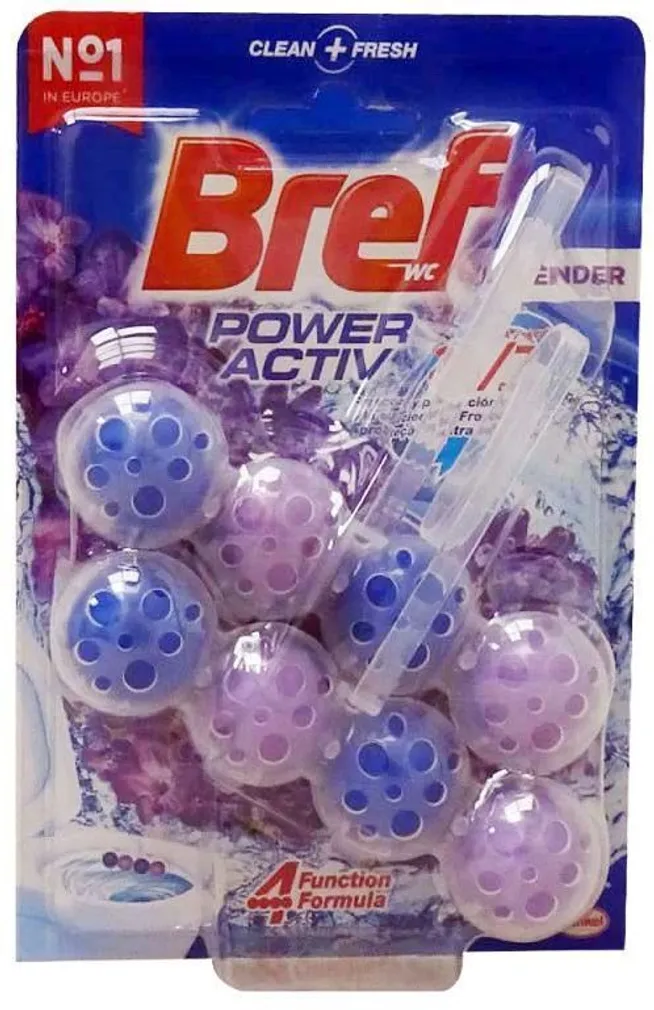 WC PUHASTUSVAHEND BREF POWER ACTIVE 2X50G LAVENDEL