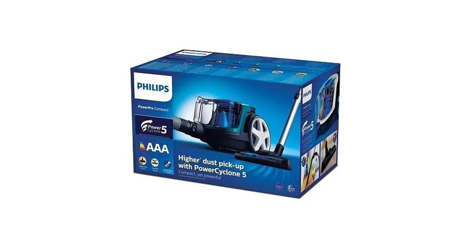 TOLMUIMEJA PHILIPS POWERPRO COMPACT FC9334/09 OPAAL ROHELINE