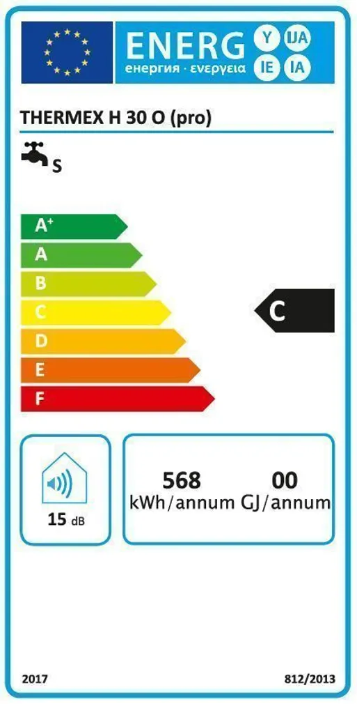 BOILER THERMEX HIT PRO 30-O ÜLEM. TORUD ALLPOOL