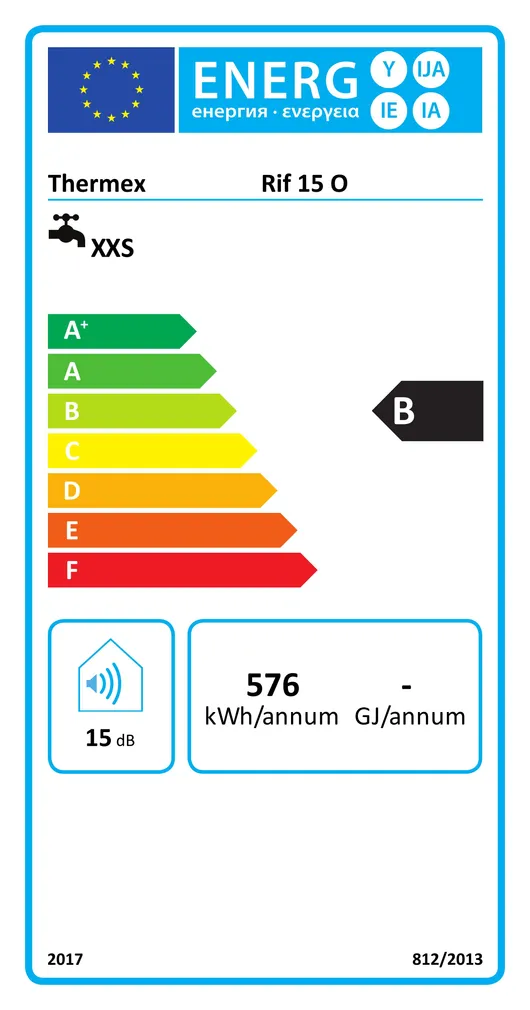 BOILER THERMEX RIF 15-O ÜLEM. TORUD ALLPOOL