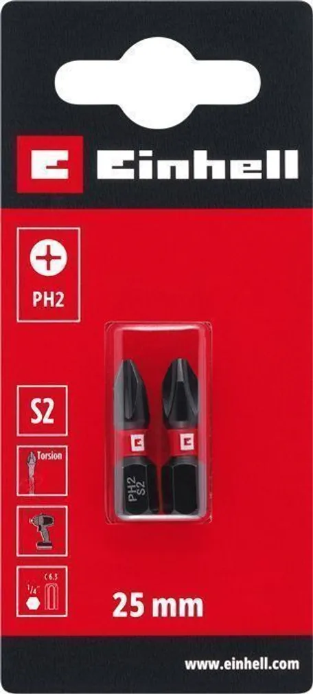 OTSAK KWB TORSION 25MM PH2 S2 2TK