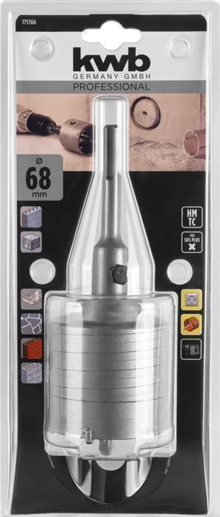 AUGUSAAG KWB KARBIIDTERADEGA 68MM