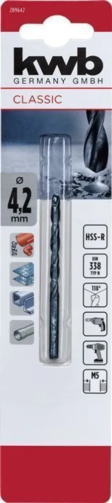KEERDPUUR KWB HSS 4,2MM