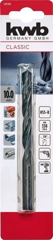 KEERDPUUR KWB HSS 10,0MM