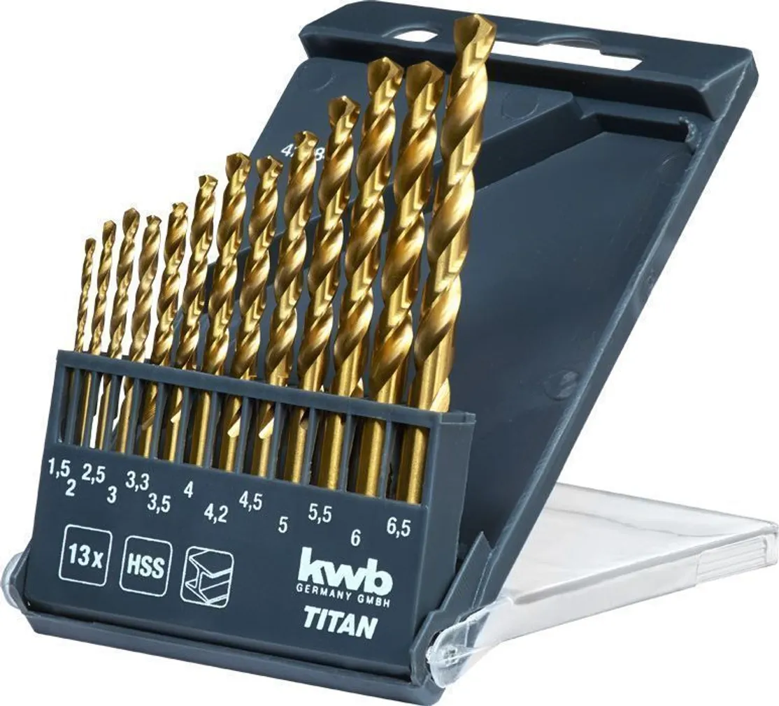 TITAANPUURID KWB 1,5-6,5MM 13TK