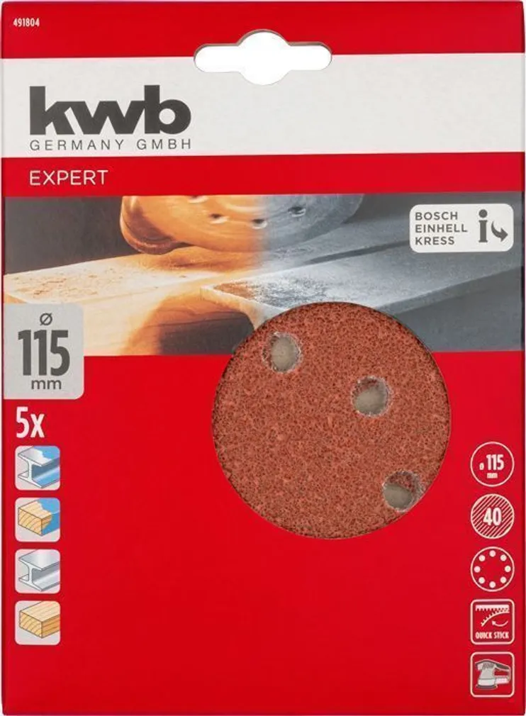 LIHVKETAS KWB TAKJAKINNISEGA 115/ 40