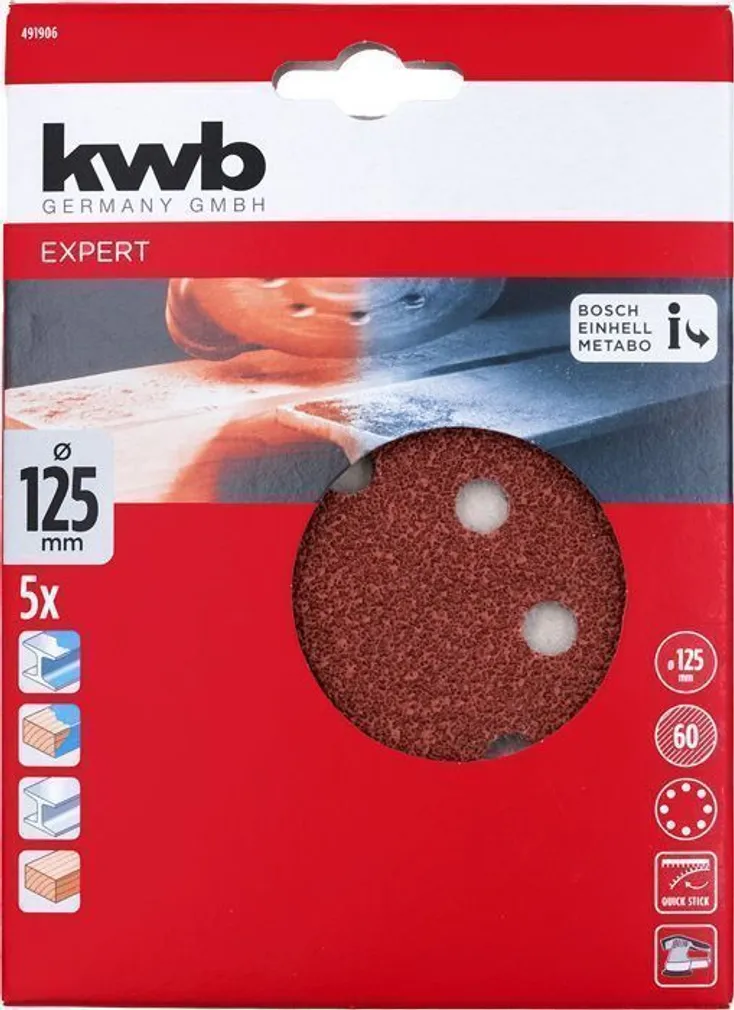 LIHVKETAS KWB TAKJAKINNISEGA 125/ 60