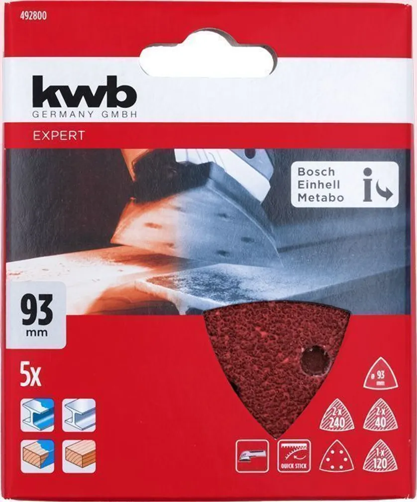 LIHVKETASTE KOMPLEKT KWB DELTA TAKJAGA