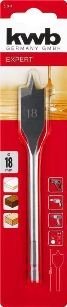 PUIDUPUUR KWB LAPIK PROFI 18MM