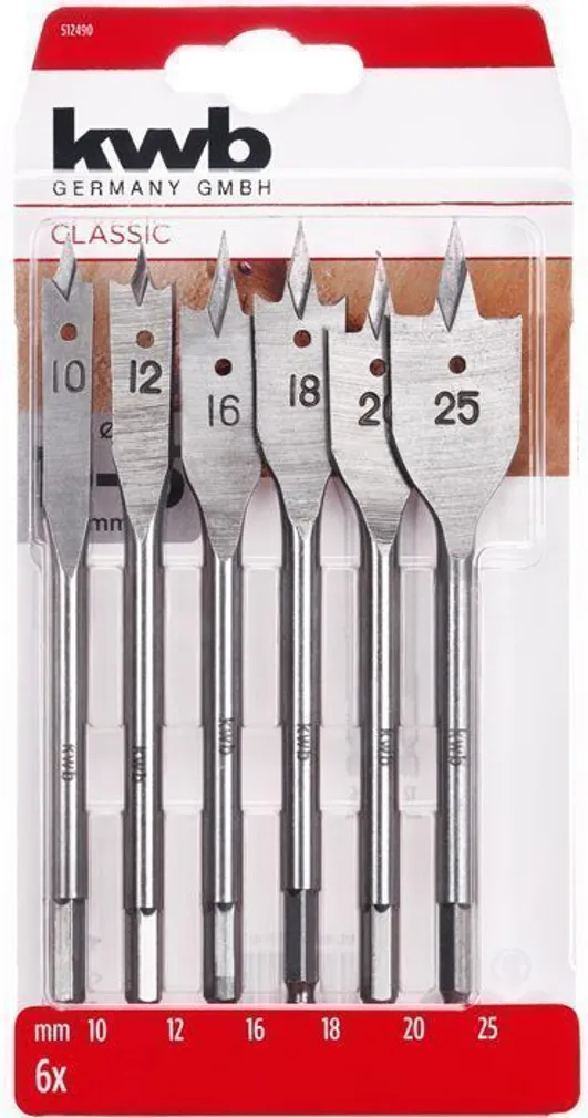 LAMEPUURITERADE KOMPLEKT KWB 6-OSALINE