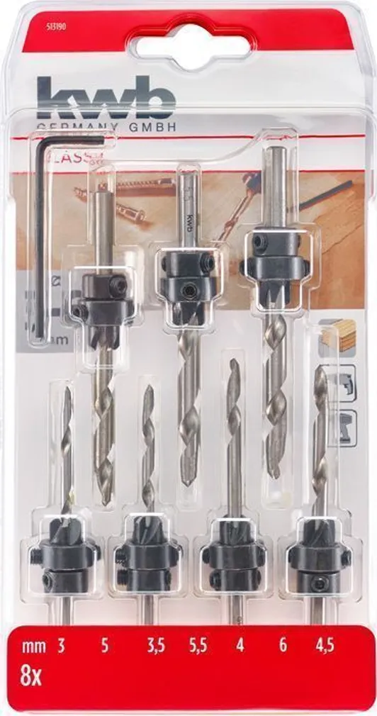 FAASIPUURIDE KOMPLEKT KWB 8-OSALINE