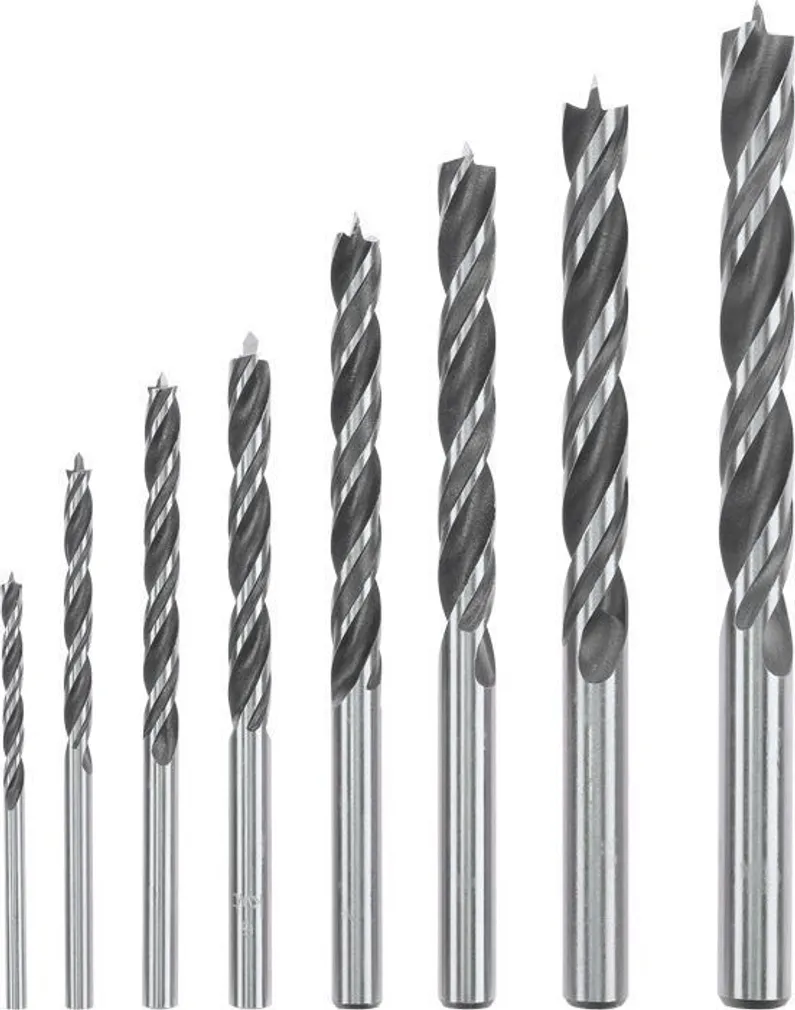 PUIDUTÖÖPUURIDE KOMPLEKT KWB 3-10MM KARP, 8 OSA