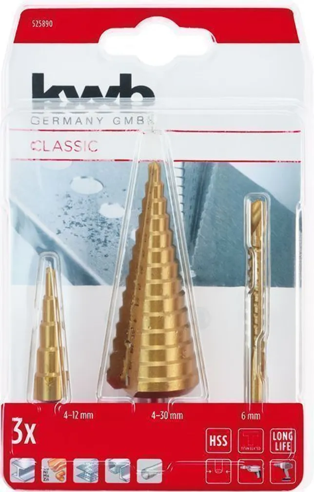 PUUR KWB ASTMELINE 3-OSALINE KOMPLEKT