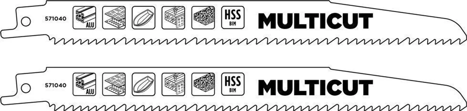 SAELEHT KWB MULTICUT UNIVERSAALNE  2TK