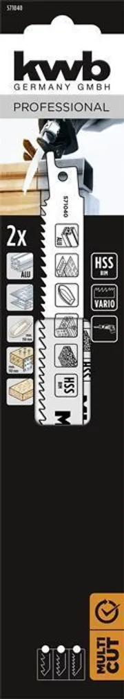 SAELEHT KWB MULTICUT UNIVERSAALNE  2TK