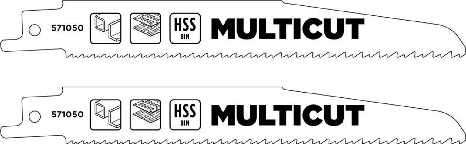 SAELEHT KWB MULTICUT METALL 2TK
