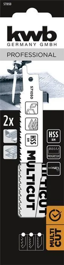 SAELEHT KWB MULTICUT METALL 2TK