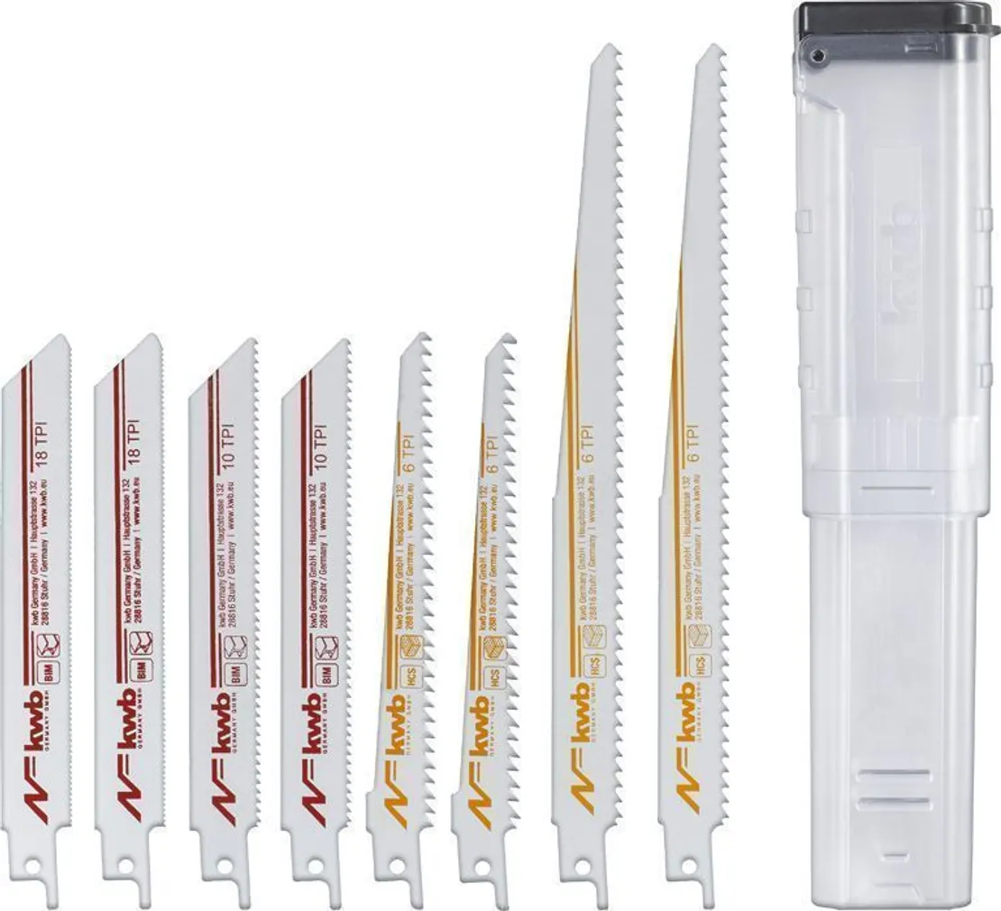 SAELEHTEDE KOMPLEKT KWB 9-OSALINE