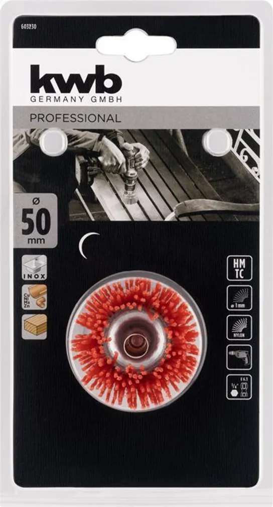 KAUSSHARI KWB NAILON 50, JÄMEDAKIULINE