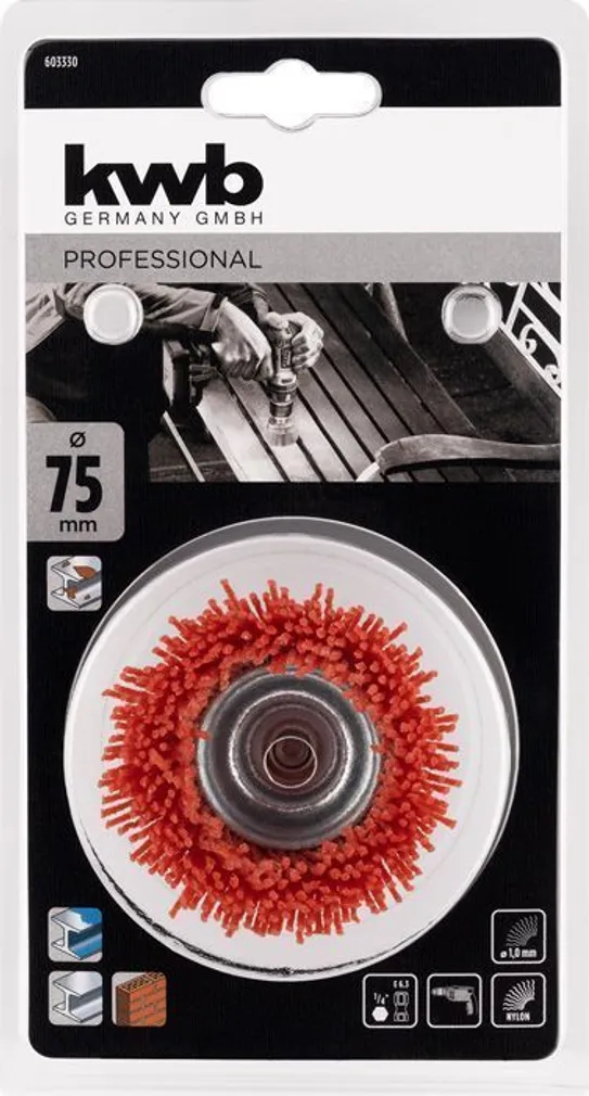 KAUSSHARI KWB NAILON 75, JÄMEDAKIULINE