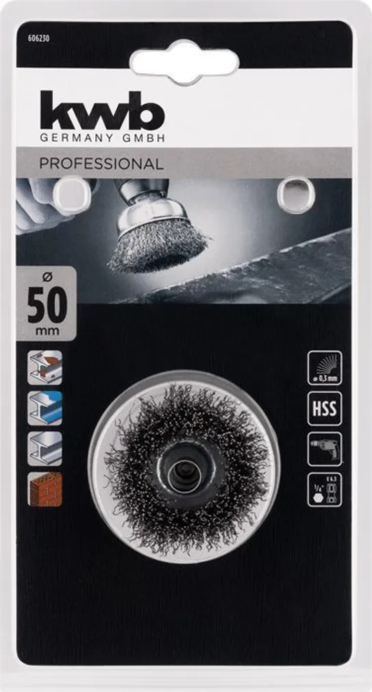 TRAATKAUSSHARI KWB 50, JÄMEDAKIULINE