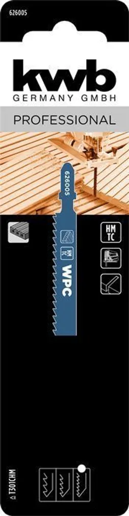 TIKKSAELEHT KWB, VOLFRAMKARBIID, PUITPLAST